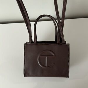 TELFAR Small Shopping Bag - Chocolate